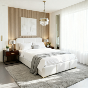 Łóżko tapicerowane Calma Soft