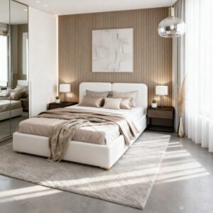 Łóżko tapicerowane Calma Lux