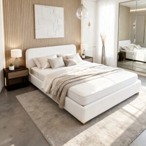 Łóżko tapicerowane Calma